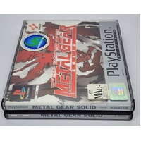 Metal Gear Solid PlayStation 1 Tactical Espionage Action Video Game