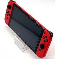 Nintendo Switch OLED Mario Red Edition Handheld Console with Joy-Con Stand Leads