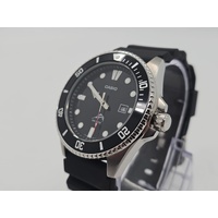Casio Duro MDV106-1A Black and Silver Mens Analog Dive Watch 200m WR