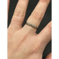 Ladies 18ct Yellow Gold Cubic Zirconia Ring