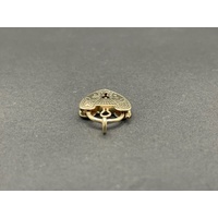 Ladies 9ct Yellow Gold Love Heart Locket Pendant