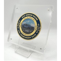 Dick Johnson Racing 1000 Championship Races Collector Medallion with COA