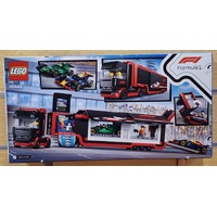 LEGO City 60445 Formula 1 F1 Truck with RB20 and ARM24 Cars 1086pcs Racing Set