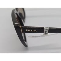 Prada PR 23ZS 11J6E1 54-18 Shiny Brown Gradient Butterfly Sunglasses