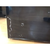CHiQ 202L Retro Top Mount Fridge Black 148L Fridge and 54L Freezer Capacity