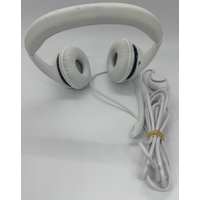 Logitech USB Wired Computer Headset White Noise Cancelling Microphone