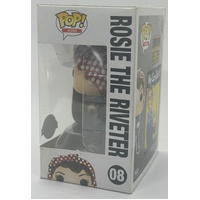 Funko Pop Rosie The Riveter 08 Special Edition Icons Vinyl Figure Rare