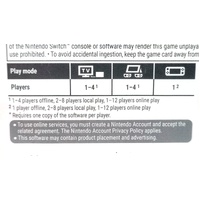 Mario Kart Deluxe 8 Nintendo Switch Game Cartridge