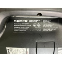 Saber SABSPG2000W 2000W 4-Stroke Petrol Inverter Generator Portable Power