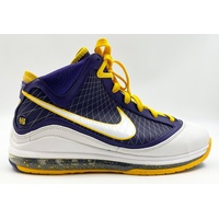 Nike LeBron 7 Media Day Size 10 Mens Shoes CW2300-500 Lakers Colourway
