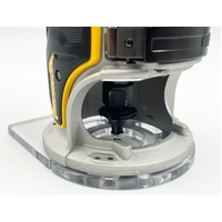 DeWalt DCW600 8mm XR Brushless Laminate Trimmer Router and 5.0Ah Battery