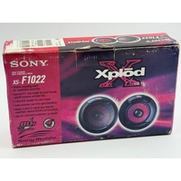Sony Xplod XS-F1022 4 inch 80W 2-Way Car Audio Speakers Pair Durable