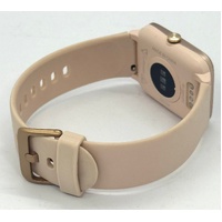 V-Fitness Tracktivity GPS Smart Watch Heart Rate Steps iOS Android Pink