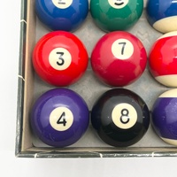 Full Set 16 Pool Balls 2 Inch Solid and Striped Billiard Balls Classic Game
