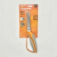 Fiskars Easy Action Pinking Shears Stainless Steel Zigzag Scissors