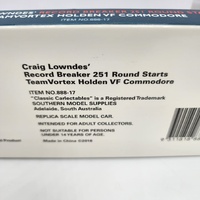 Classic Carlectables 1/43 Craig Lowndes TeamVortex Holden VF Commodore