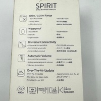 Cardo Spirit Single 2 Way Bluetooth Riding Intercom Waterproof Headset