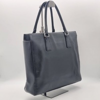 Prada Galleria Saffiano Leather Handbag Black Medium Tote Authentic