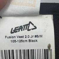 Leatt Fusion 2.0 JR Motocross Chest Protector Armour Vest 105-125cm