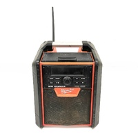 Milwaukee M18 Worksite Radio Charger Bluetooth FM AM Digital Clock 18V