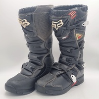 Fox Comp 5 MX Tech Motocross Boots Youth US 8 EU 41.5 Off Road Riding
