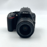 Nikon D3500 DSLR Camera Dual Lens 18-55mm and 70-300mm 64GB SD Kit