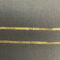 Ladies 18ct Yellow Gold Fancy Link & Heart Pendant Necklace
