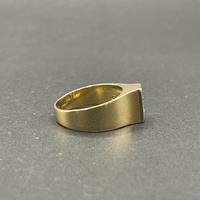 Mens 18ct Yellow Gold Diamond Ring