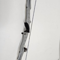 SF Archery Axiom Silver Riser Bow with Bag and String Hunting Target