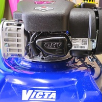 Victa 18 Inch Classic Cut Lawn Mower Briggs & Stratton 450E 125cc with Catcher