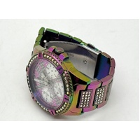 Guess GW0044L1 Lady Frontier Iridescent Crystal Multifunction Watch