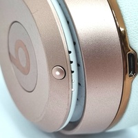 Beats Solo3 Wireless Bluetooth On-Ear Headphones A1796 Rose Gold with Case