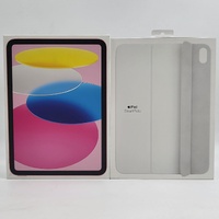 Apple iPad A16 128GB WiFi Cellular MD7J4X/A Unlocked Pink with Smart Folio Case