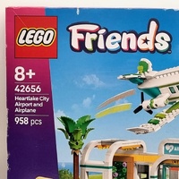 LEGO Friends Heartlake City Airport and Airplane Set 42656 958 pcs