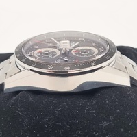TAG Heuer Carrera CV2A10 Black Dial Mens Automatic Chronograph Watch