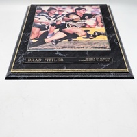 Brad Fittler Signed 7/50 Penrith Premiership 1991 Plaque Olympian