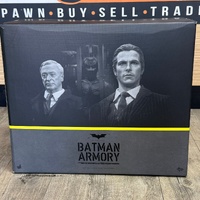 Hot Toys MMS236 Batman Armory 1/6 Scale Bruce Wayne and Alfred Figure