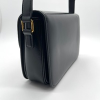 Celine Paris Triomphe Shiny Calfskin Handbag with Certificate of Authenticity