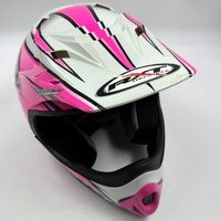 RXT A-717K Racer 2 Ant Man Motocross Helmet Pink Size XXS Off Road MX
