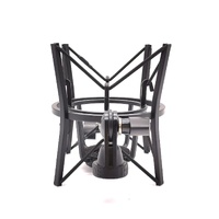 Large View Rode Diaphragm Condenser Microphone with Pop Filter Cradle and Cable