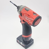 Large View Milwaukee M12 FID 1/4 Inch Hex Impact Driver M12 Fuel with 4.0Ah Battery