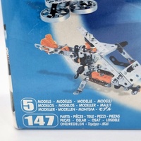 Meccano Multi Models 5 Set with 147 Pieces Build 5 Models