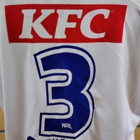 NRL Canterbury Bulldogs Home Jersey 2XL Authentic Official Licensed