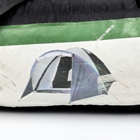 Large View Anko 5 Person Dome Tent with Vestibule 1.6m High Removable Fly Sheet