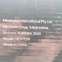 Mirabella 20cm Plasma Ball Touch and Sound Reactive NOV1014 Ball Lamp