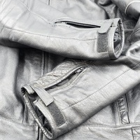 Torque Black Leather Motorcycle Jacket XXXL Biker Cruiser Touring