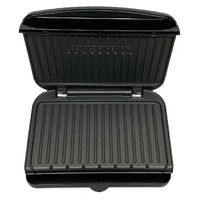 George Foreman GFF2022 Fit Grill Large Black Fast Heat Non-Stick Easy Clean