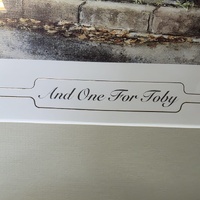 Ronald Coles Authentic And One for Toby Art Print Gordon Hanley 641/950 Framed