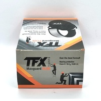 TFX Maxguard Class 5 Overhead Earmuffs 32dB Hearing Protection TFXEM01