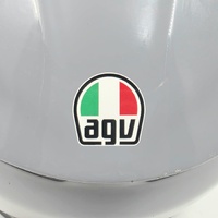AGV K6 OF48L Motorcycle Helmet Size L 60-61cm Gloss Grey Full Face